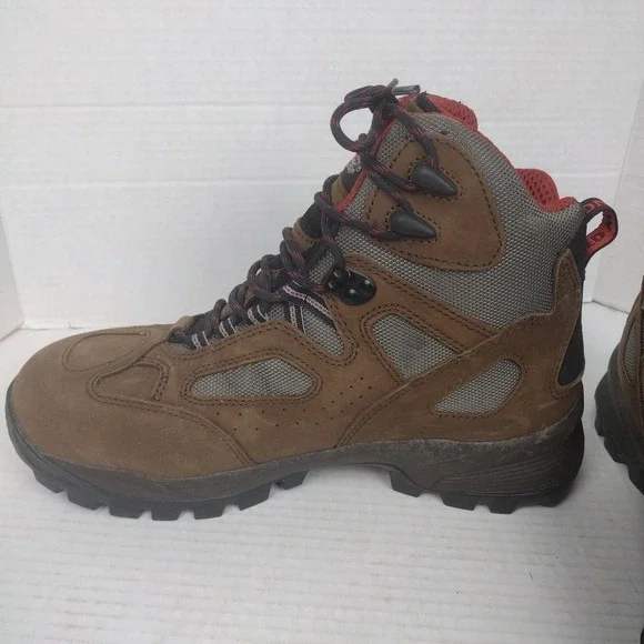 RED WING 6785 Brown Work Boot Hiker Safety Toe Leather Men US 9 D EUC